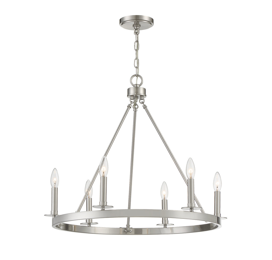 Meridian M10093BN Chandelier Light - Brushed Nickel