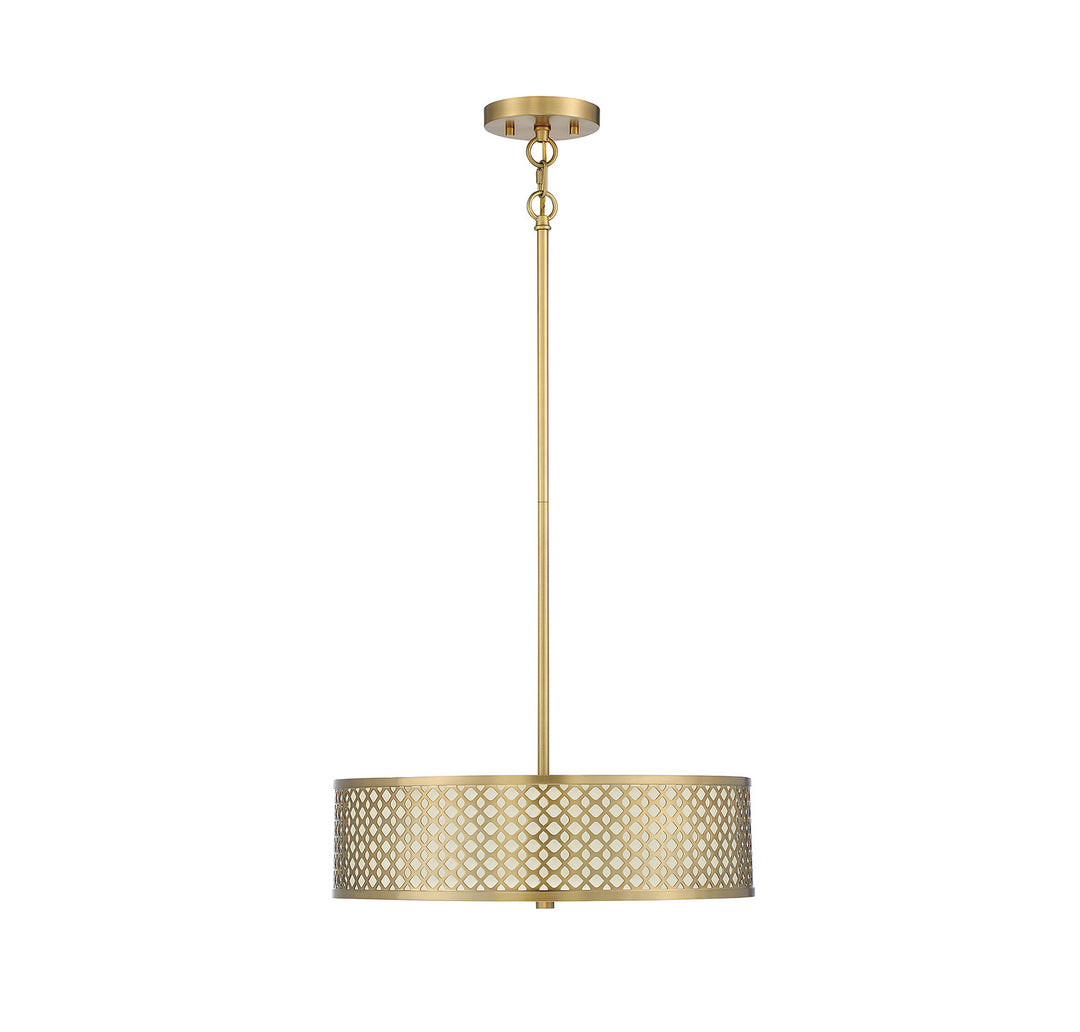 Meridian M70108NB Pendant Light - Natural Brass