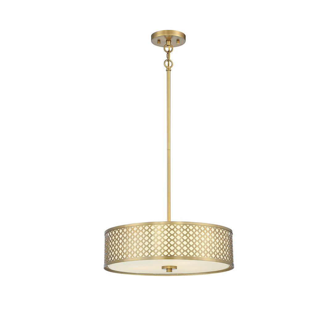Meridian M70108NB Pendant Light - Natural Brass