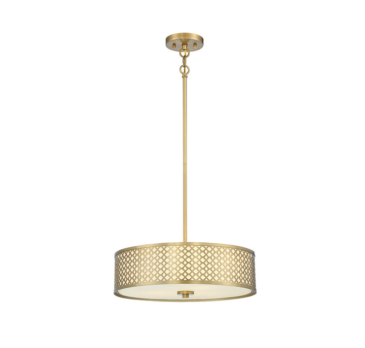 Meridian M70108NB Pendant Light - Natural Brass