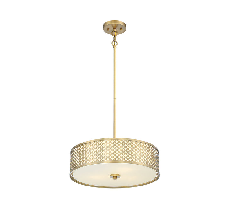 Meridian M70108NB Pendant Light - Natural Brass