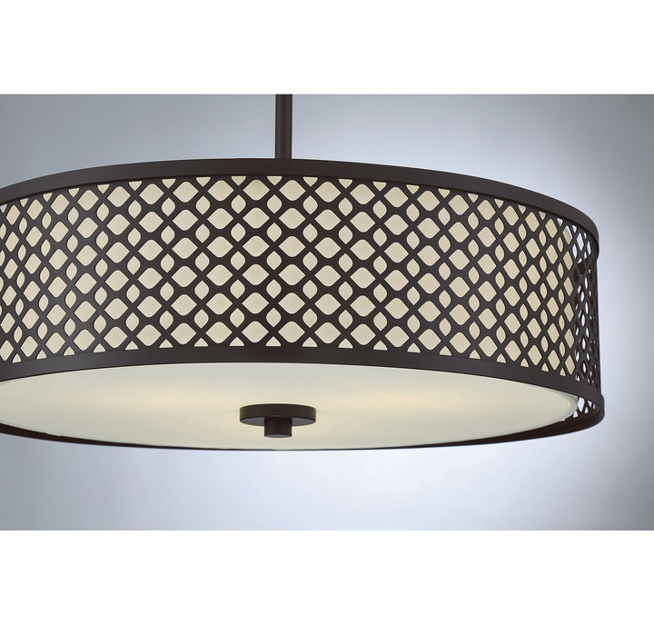 Meridian M70108ORB Pendant Light - Oil Rubbed Bronze