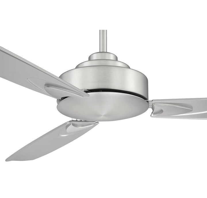 Meridian M2010BN Ceiling Fan 58 - Brushed Nickel, Silver/