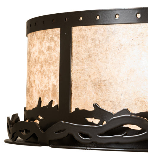 Meyda Tiffany Rustic 112999 Ceiling Light - Timeless Bronze