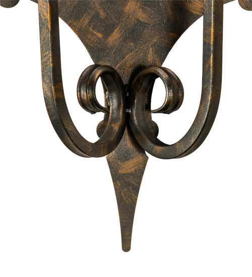 Meyda Tiffany Angelique 193326 Wall Light - French Bronzed