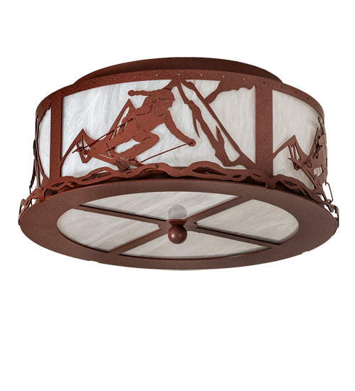 Meyda Tiffany Alpine 238687 Ceiling Light - Rust