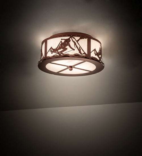 Meyda Tiffany Alpine 238687 Ceiling Light - Rust
