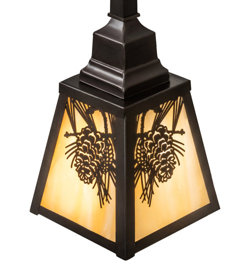 Meyda Tiffany Winter Pine 239256 Pendant Light - Craftsman Brown