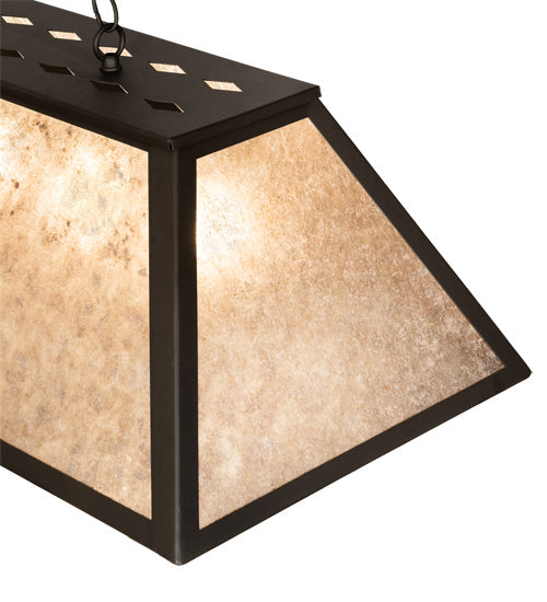 Meyda Tiffany Tri-Panel 240397 Pendant Light - Oil Rubbed Bronze