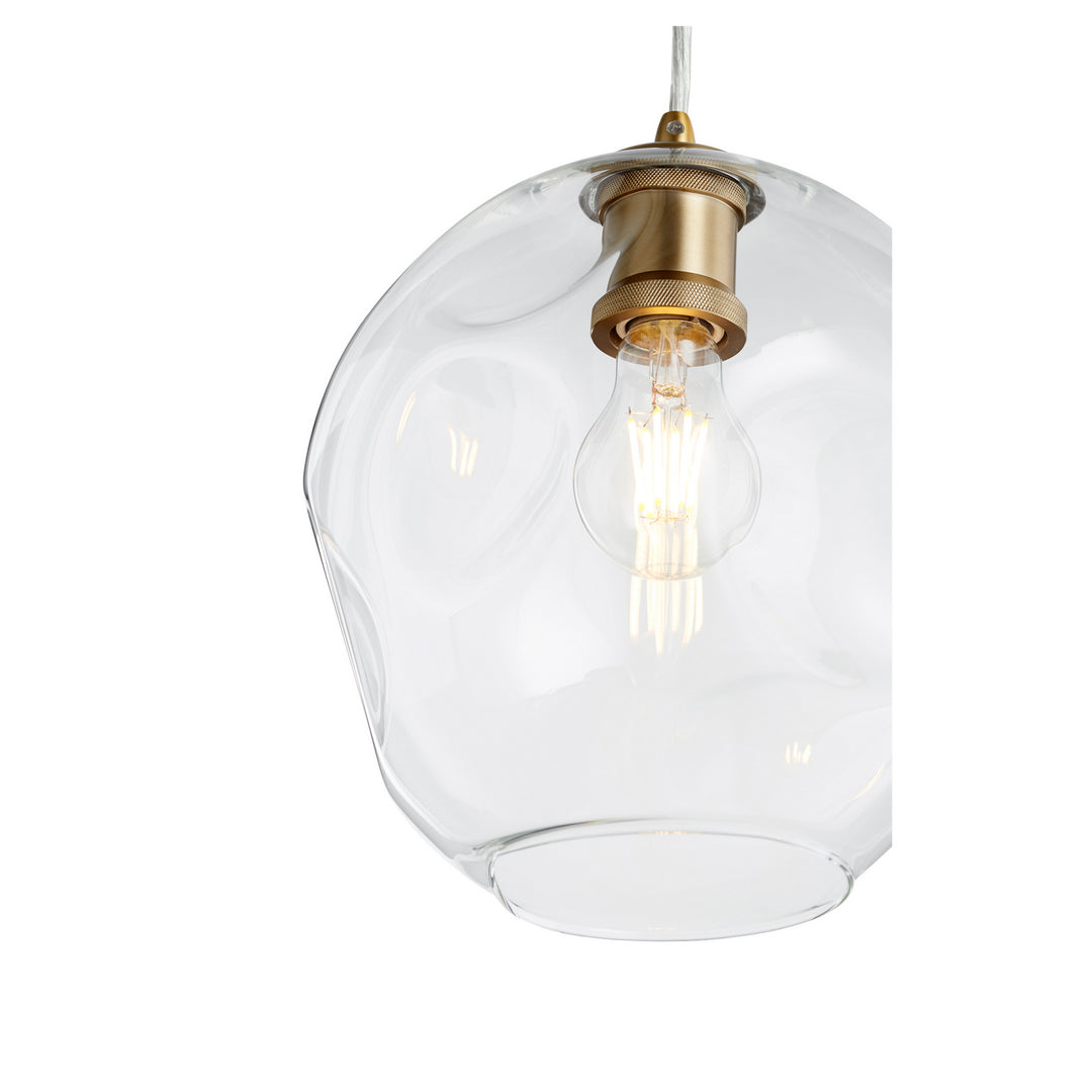 Quorum Numen 61-80 Pendant Light - Aged Brass