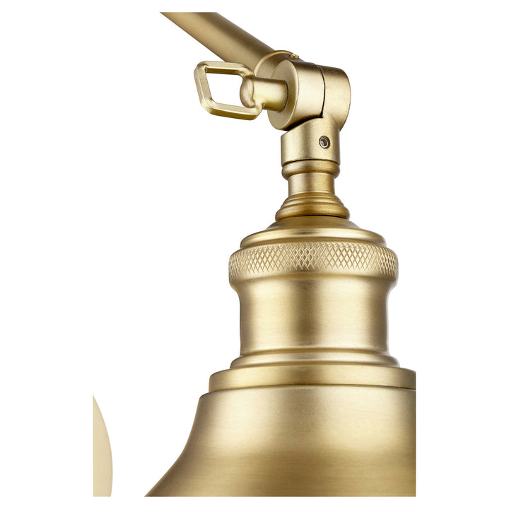 Quorum 5392-80 Lamp - Aged Brass