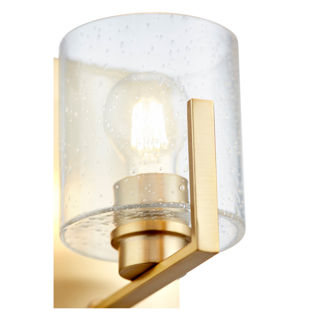 Quorum 5190 Series 5190-1-80 Wall Sconce Light - Aged Brass