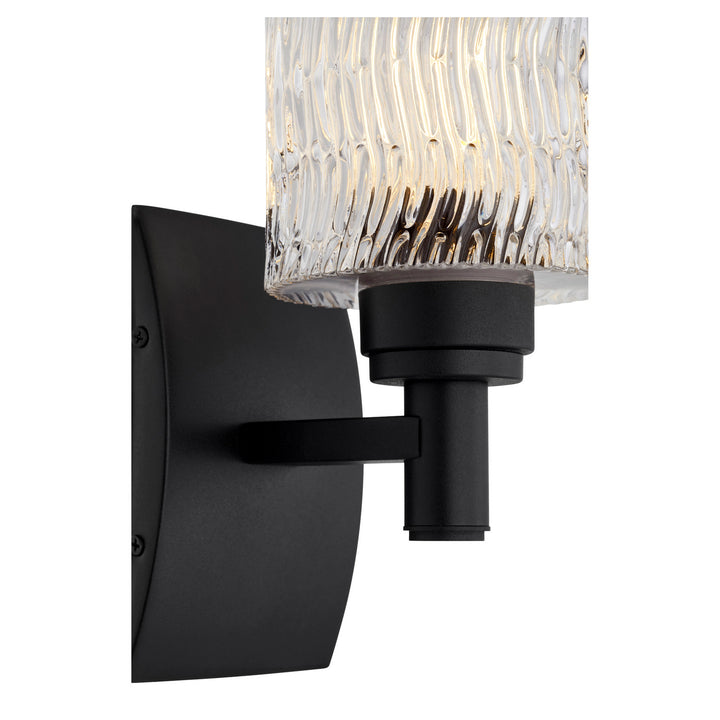 Quorum Stadium 5184-1-69 Wall Sconce Light - Textured Black
