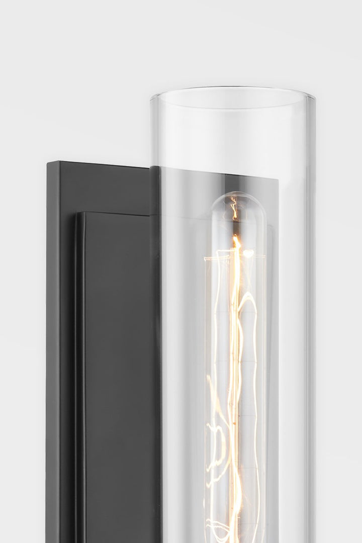 Troy Kai B7791-SBK Wall Sconce Light - Satin Black