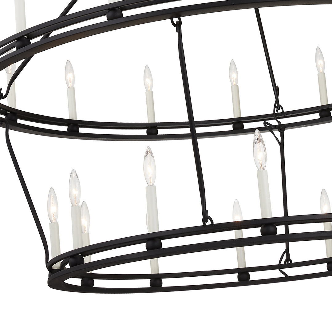 Troy Sutton F6235-TBK Chandelier Light - Textured Black