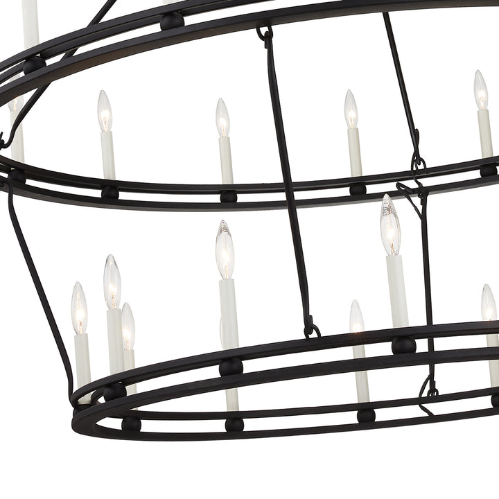 Troy Sutton F6235-TBK Chandelier Light - Textured Black