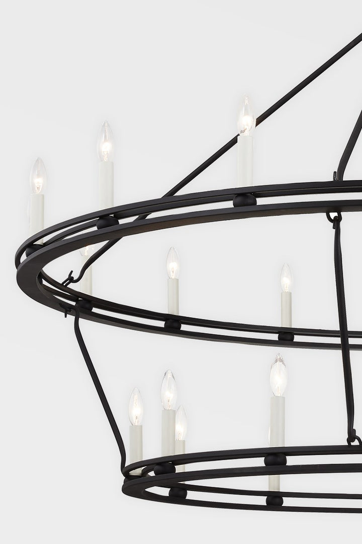 Troy Sutton F6235-TBK Chandelier Light - Textured Black