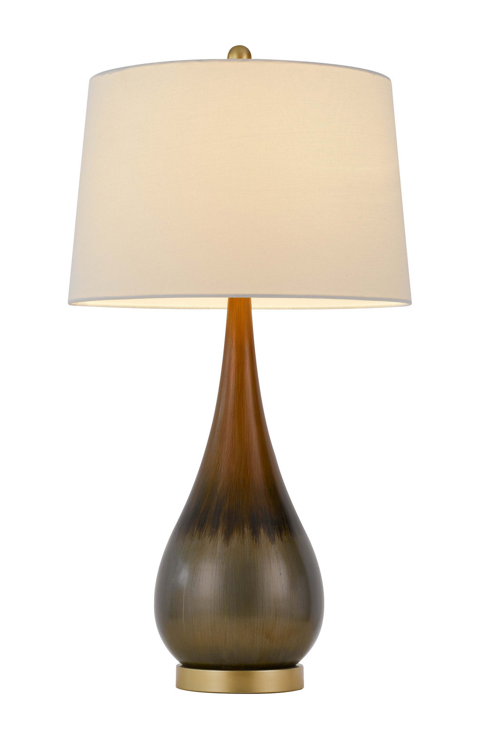 Cal Lighting BO-2994TB Carmi One Light Table Lamp Lamp Brass - Antique