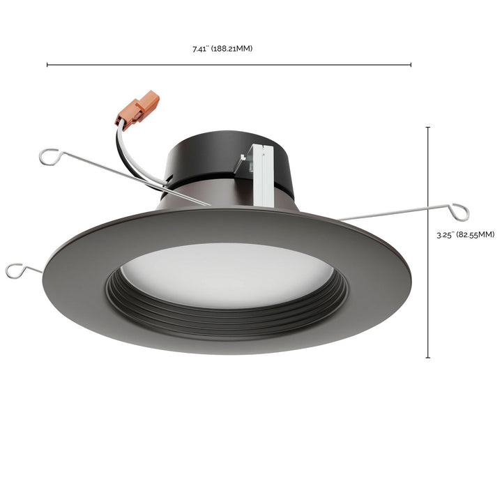 Satco Lighting S11837   Recessed Light Bronze