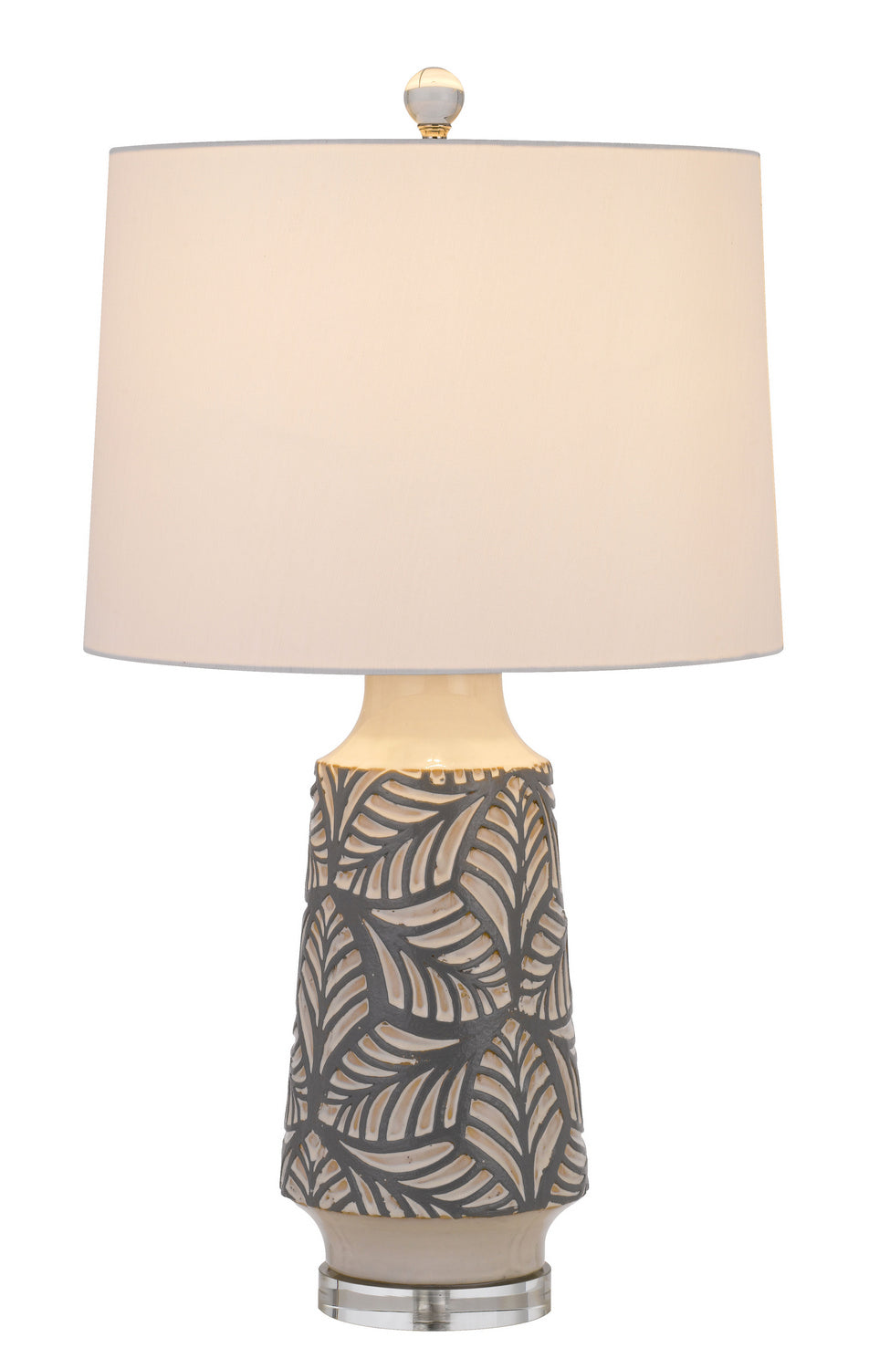 Cal Lighting BO-2972TB Burgin One Light Table Lamp Lamp Bronze / Dark