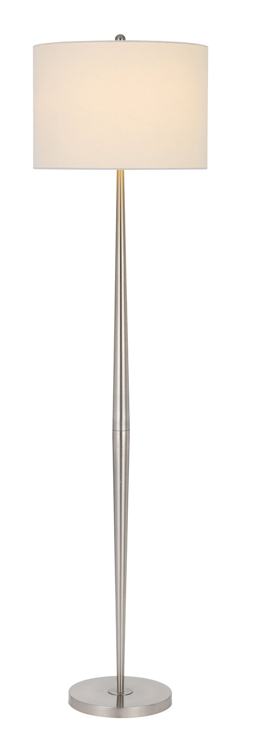 Cal Lighting BO-2980FL-BS Sterling One Light Floor Lamp Lamp Pewter, Nickel, Silver