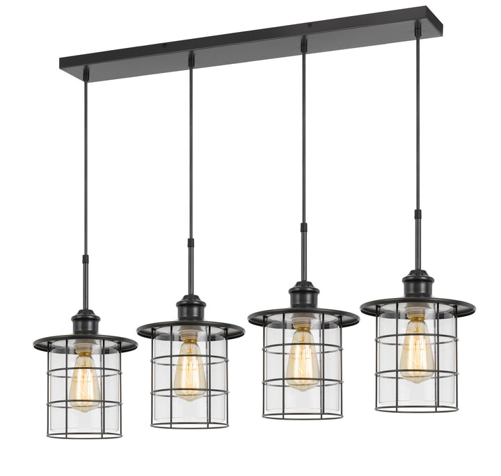 Cal Silverton FX-2668-4P Pendant Light - Dark Bronze