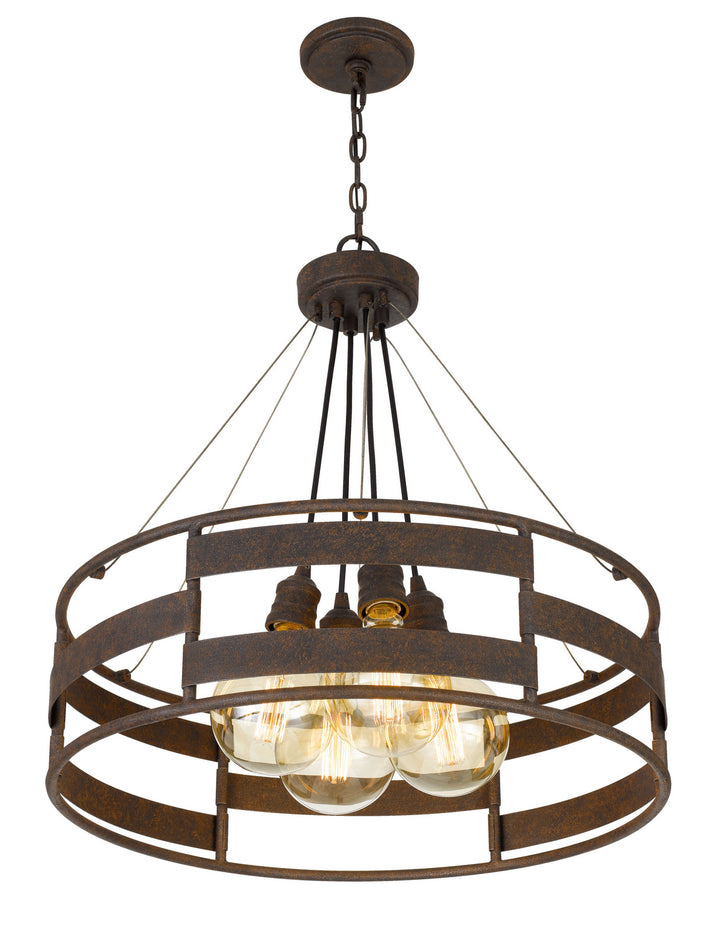 Cal Rochefort FX-3747-4 Pendant Light - Rust