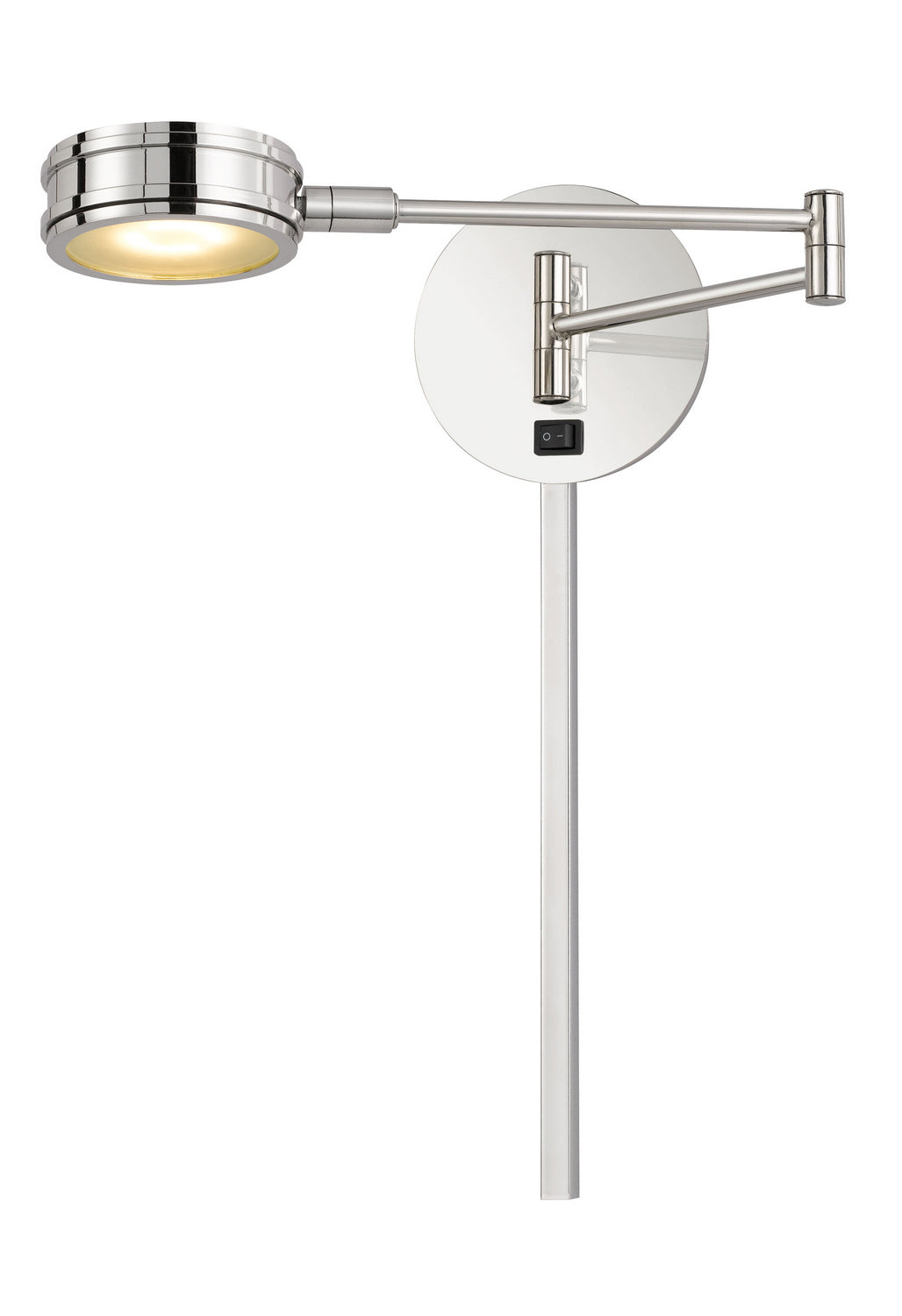 Cal Lighting WL-2927-CH  Led Swing Arm Wall Lamp Lamp Chrome