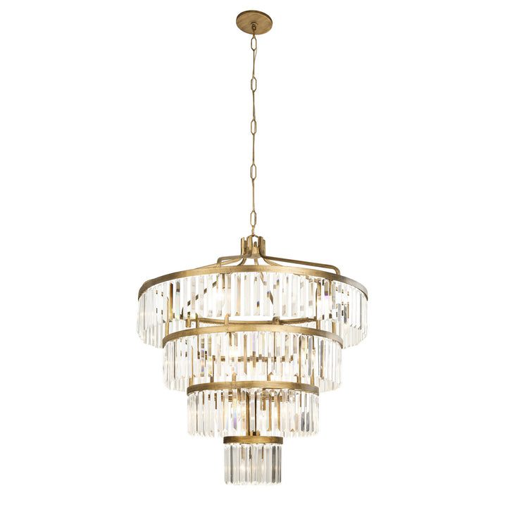 Varaluz Social Club 297P19HG Chandelier Light - Havana Gold