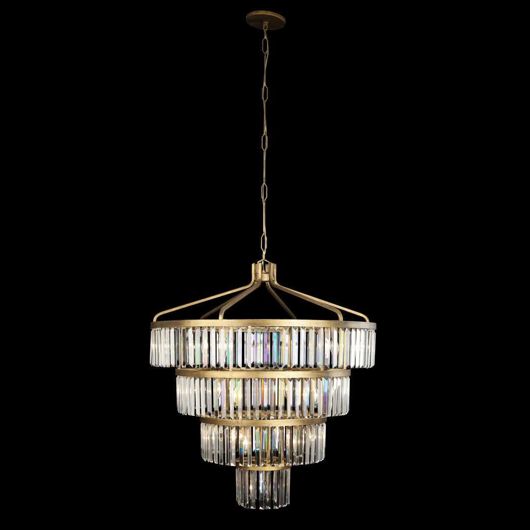 Varaluz Social Club 297P19HG Chandelier Light - Havana Gold