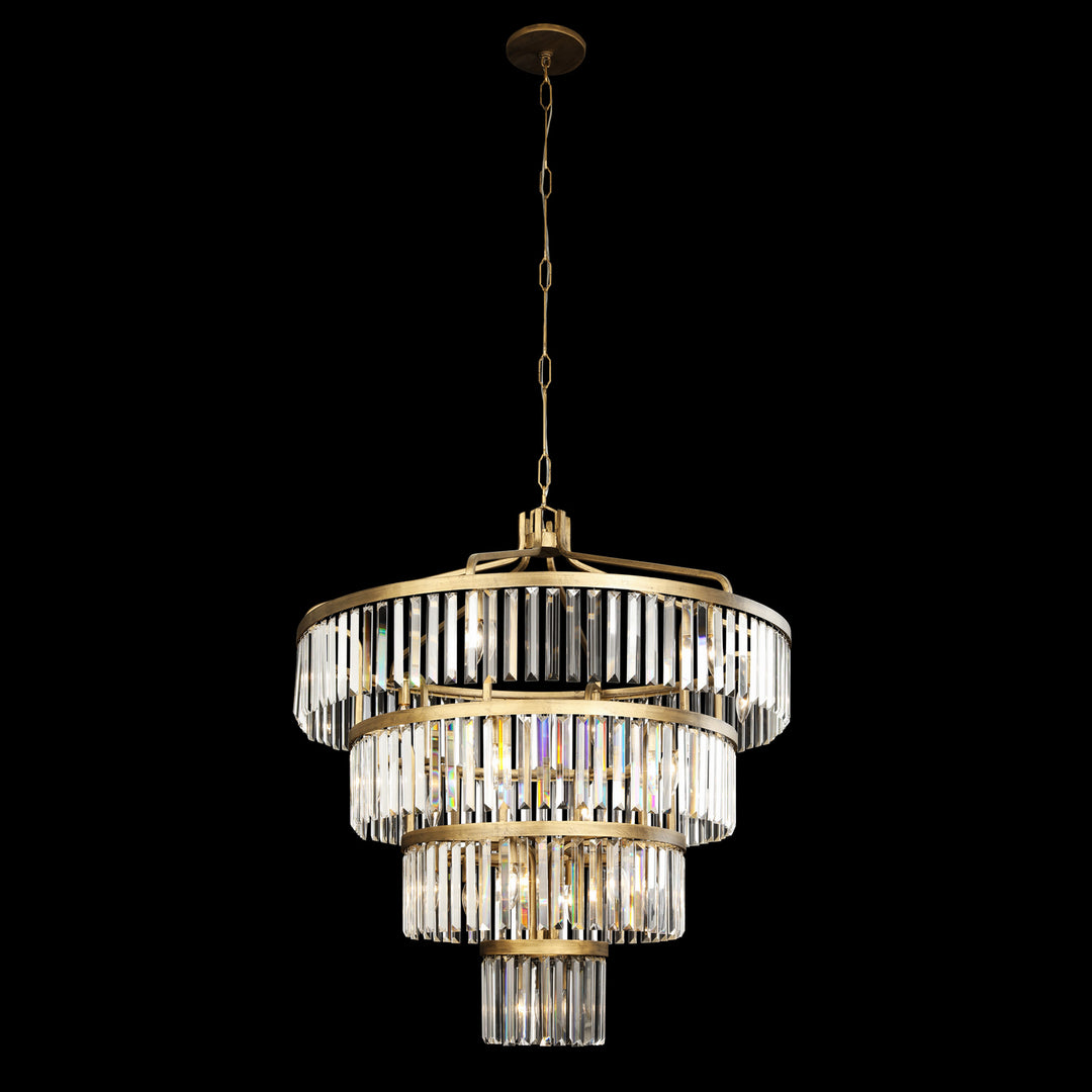 Varaluz Social Club 297P19HG Chandelier Light - Havana Gold