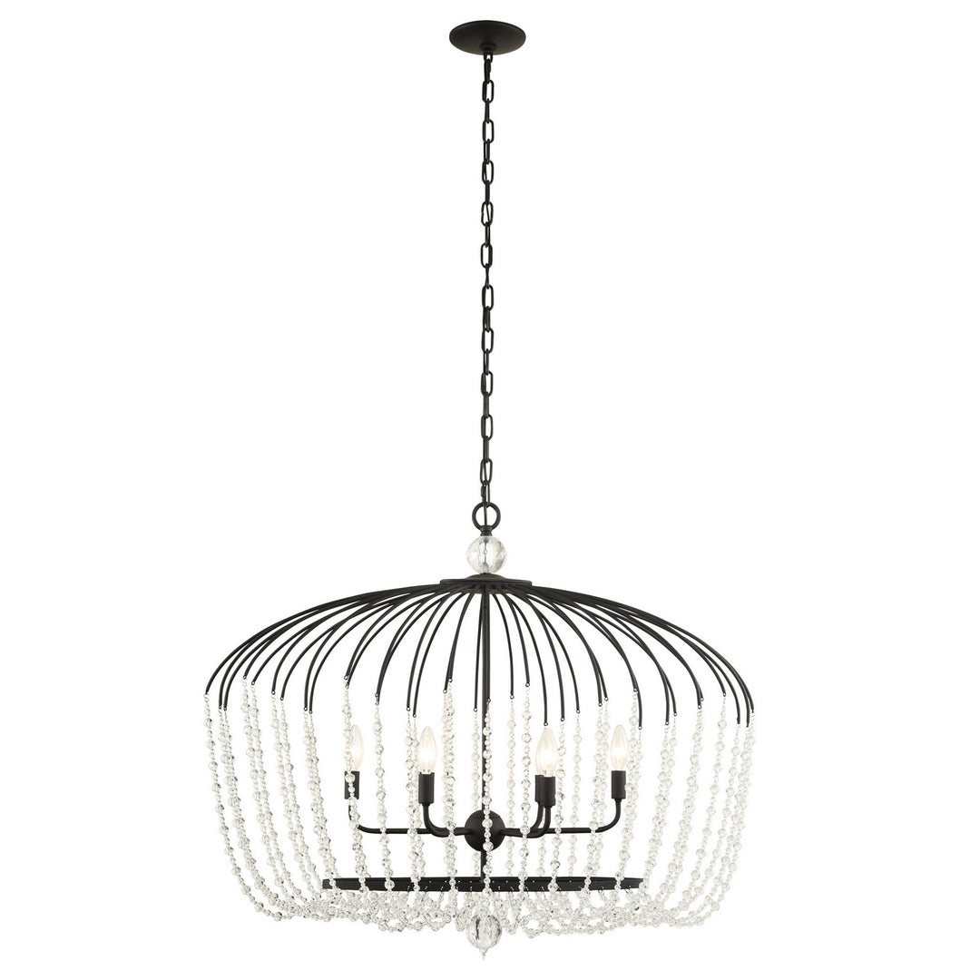 Varaluz Voliere 343N06MB Chandelier Light - Havana Gold
