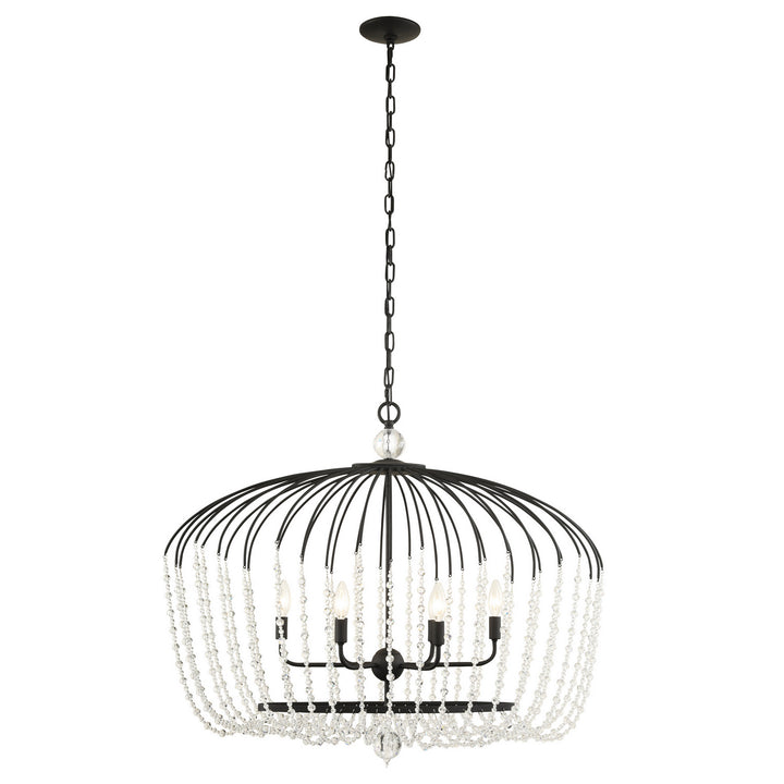 Varaluz Voliere 343N06MB Chandelier Light - Havana Gold