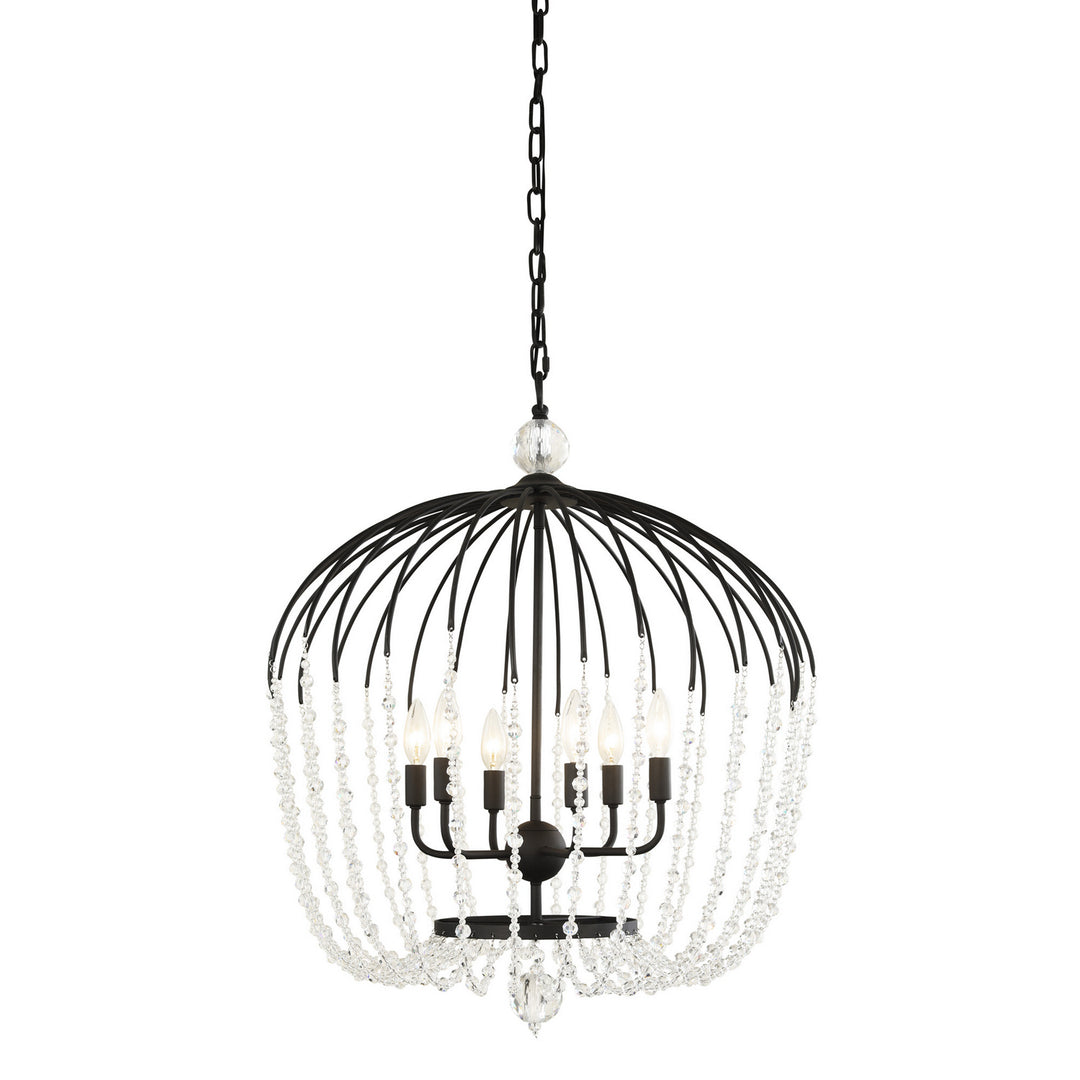 Varaluz Voliere 343P06MB Chandelier Light - Havana Gold