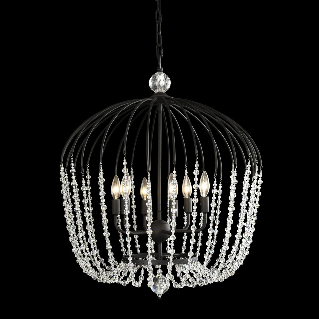 Varaluz Voliere 343P06MB Chandelier Light - Havana Gold