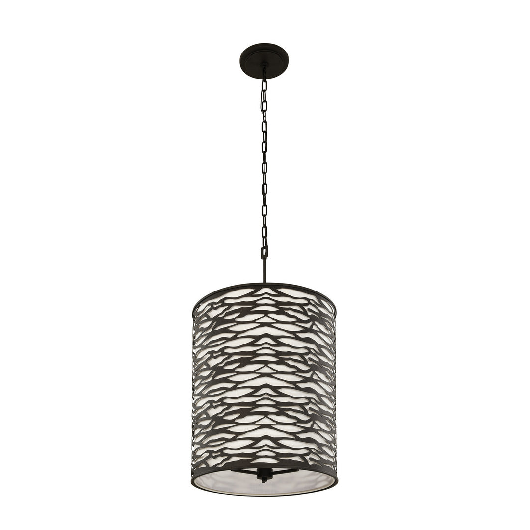 Varaluz Kato 348F06CB Pendant Light - Carbon Black