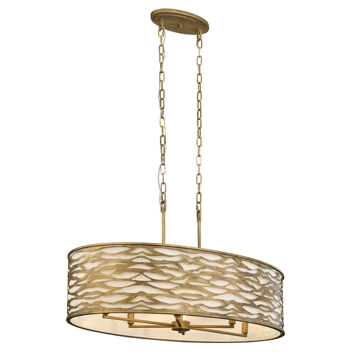 Varaluz Kato 348N06HG Pendant Light - Havana Gold
