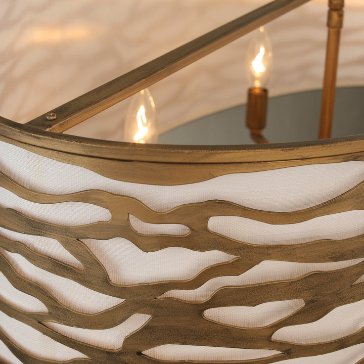 Varaluz Kato 348N06HG Pendant Light - Havana Gold