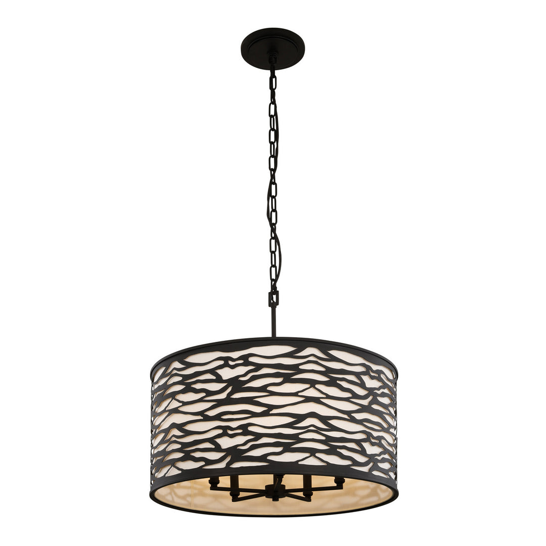 Varaluz Kato 348P05CB Pendant Light - Carbon Black