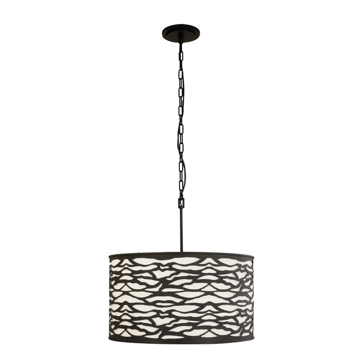 Varaluz Kato 348P05CB Pendant Light - Carbon Black