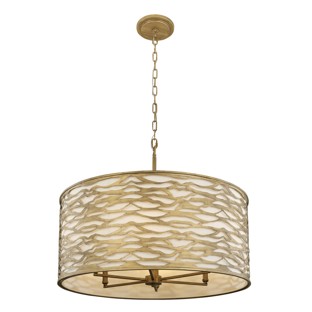 Varaluz Kato 348P06HG Chandelier Light - Havana Gold