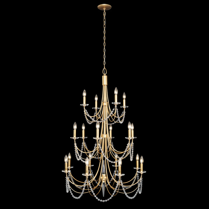 Varaluz Brentwood 350C18FG Chandelier Light - French Gold