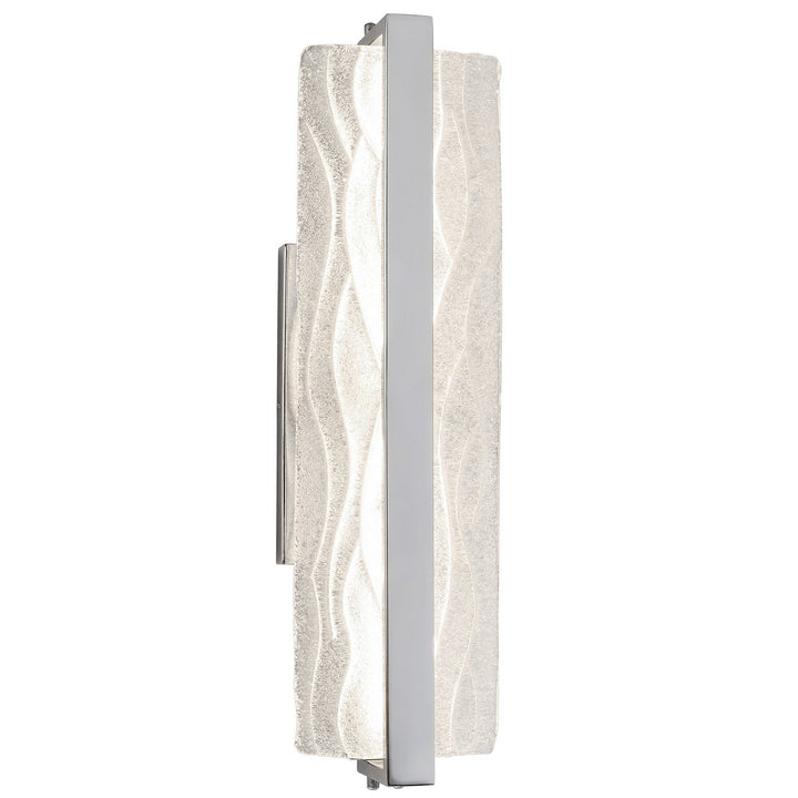 Varaluz Waveform 610700 Bath Vanity Light 19 in. wide - Polished Chrome