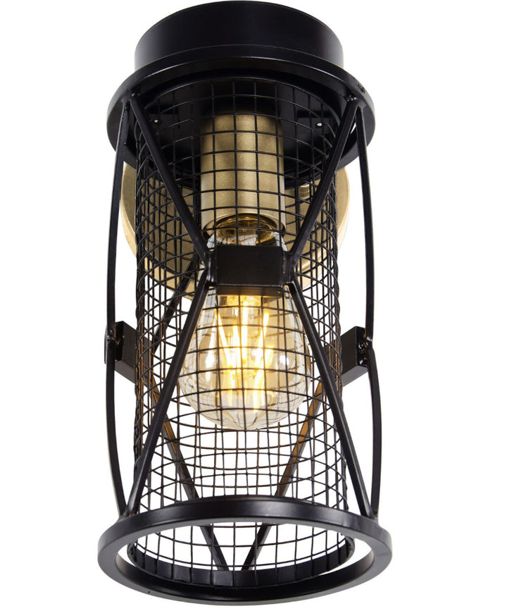 Varaluz Harlequin 612630 Wall Sconce Light - Warm Bronze/Gold