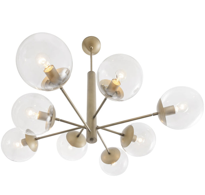 Varaluz Mid-Century 612730 Chandelier Light - Antique Brass