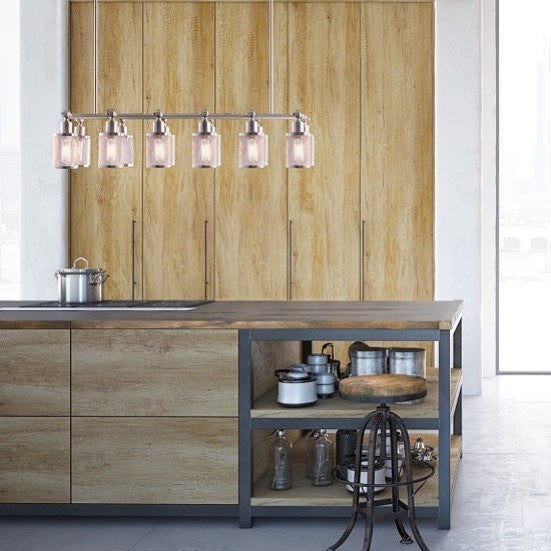Zeev Geminus CD10184-12-BN Pendant Light - Brushed Nickel