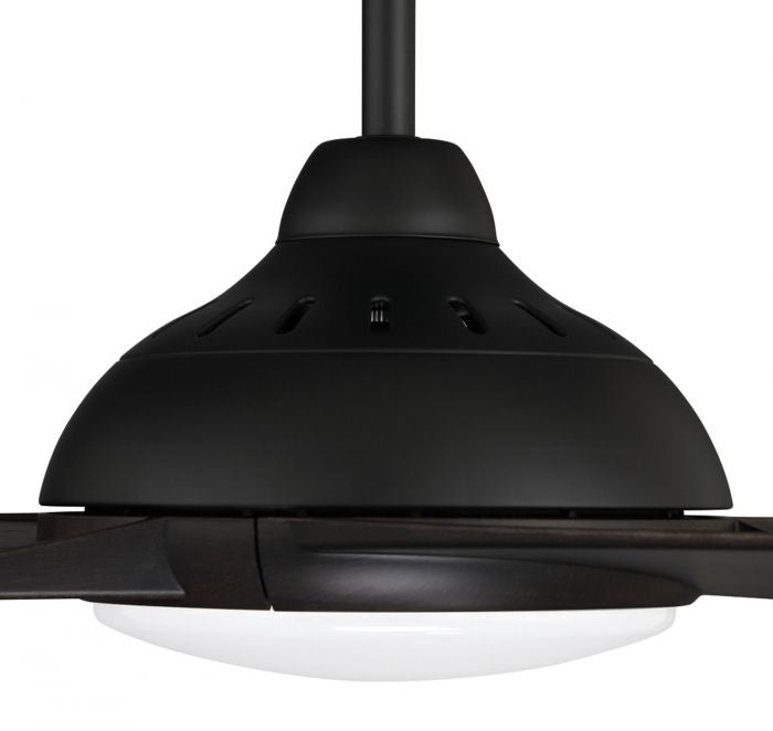 Craftmade Beckham Indoor/Outdoor BEK54FB3 Ceiling Fan 54 - Flat Black, Flat Black/Flat Black/