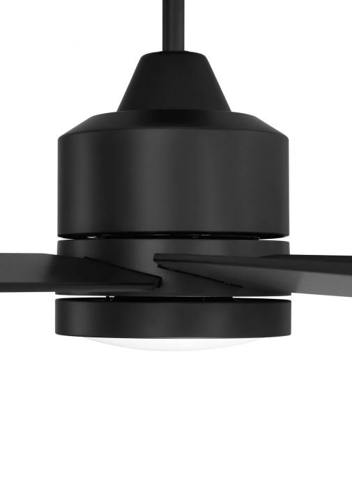 Craftmade Champion Indoor/Ourdoor CHP60FB9 Ceiling Fan 60 - Flat Black, Flat Black/Flat Black/