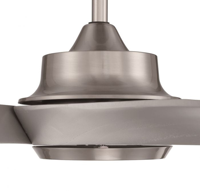 Craftmade Captivate CPT52BNK5 Ceiling Fan 52 - Brushed Polished Nickel, Brushed Nickel/Brushed Nickel/