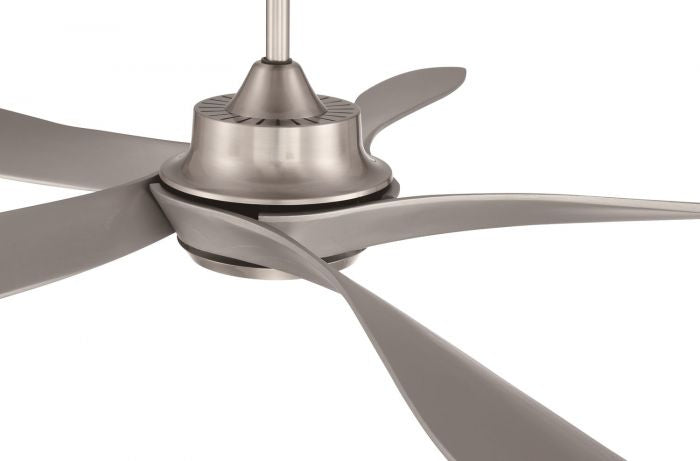 Craftmade Captivate CPT52BNK5 Ceiling Fan 52 - Brushed Polished Nickel, Brushed Nickel/Brushed Nickel/